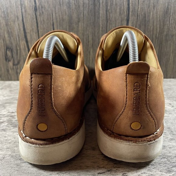 Samuel Hubbard “Free” Casual Walking Shoe Tan Waxhide Leather Men’s Size 9.5 - Picture 6 of 8